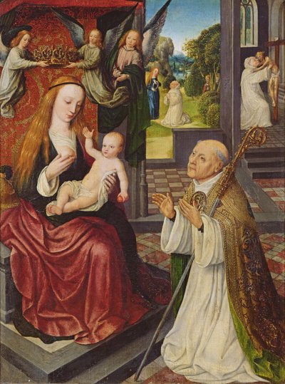 La Lactation de Saint Bernard - Jan van Eeckele